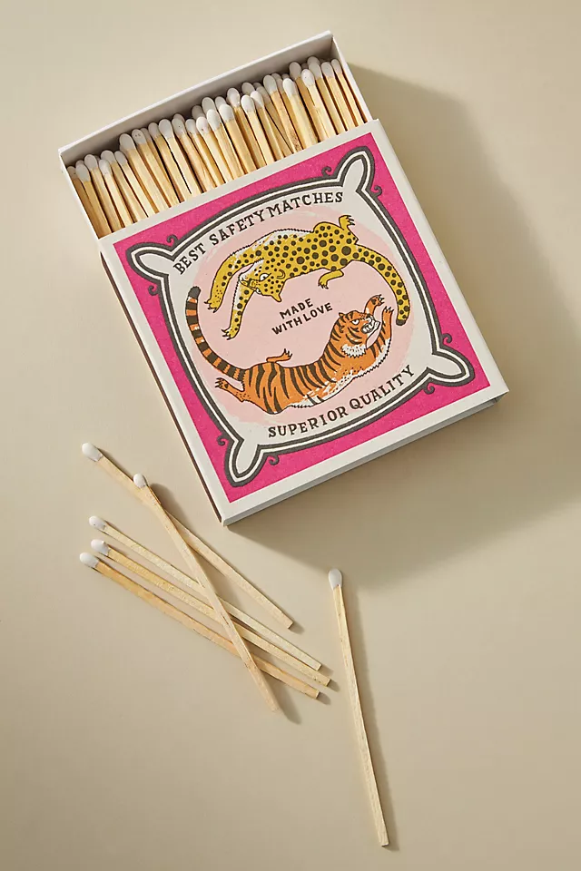 pink vintage matchbox 